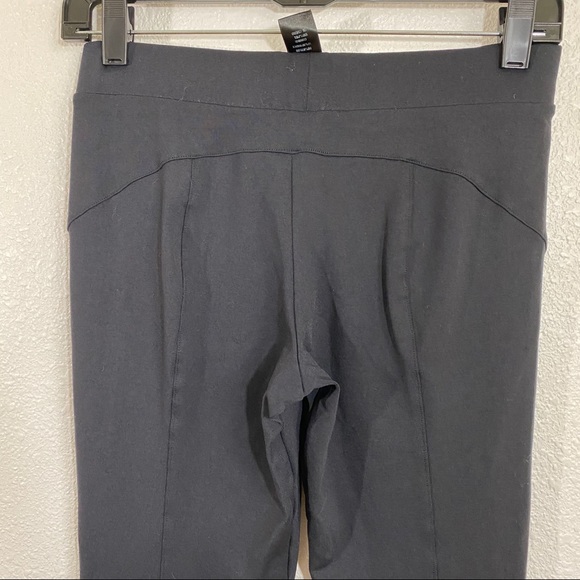 David Lerner black leather front panel leggings - Picture 6 of 7